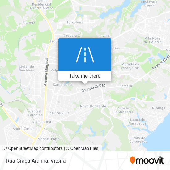 Rua Graça Aranha map