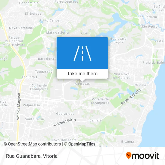 Rua Guanabara map