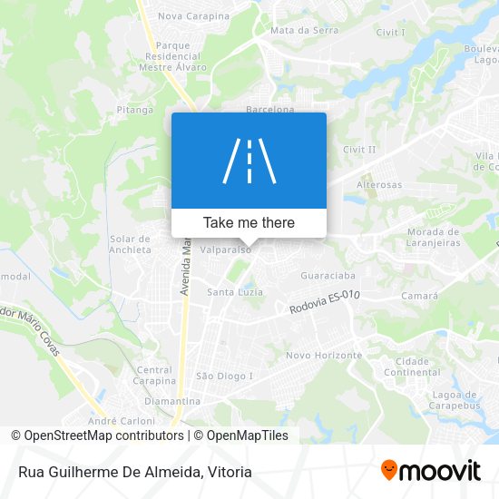 Rua Guilherme De Almeida map