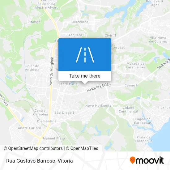 Rua Gustavo Barroso map