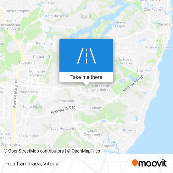 Rua Itamaracá map