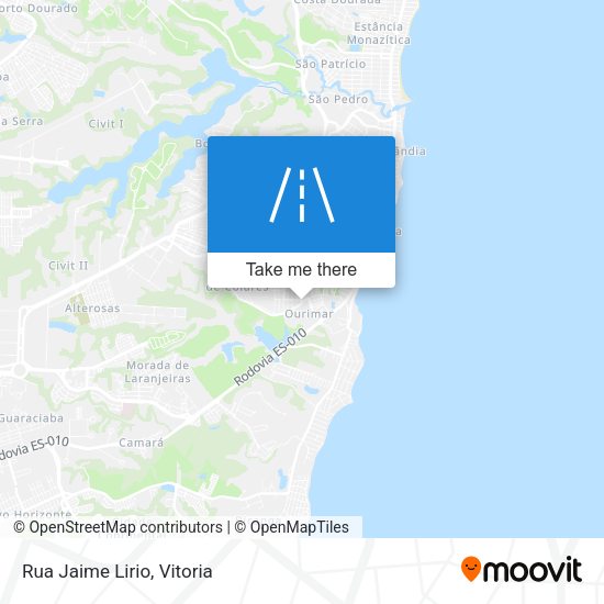 Rua Jaime Lirio map