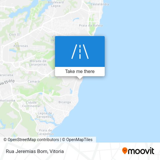 Rua Jeremias Bom map