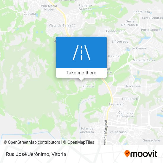 Rua José Jerônimo map