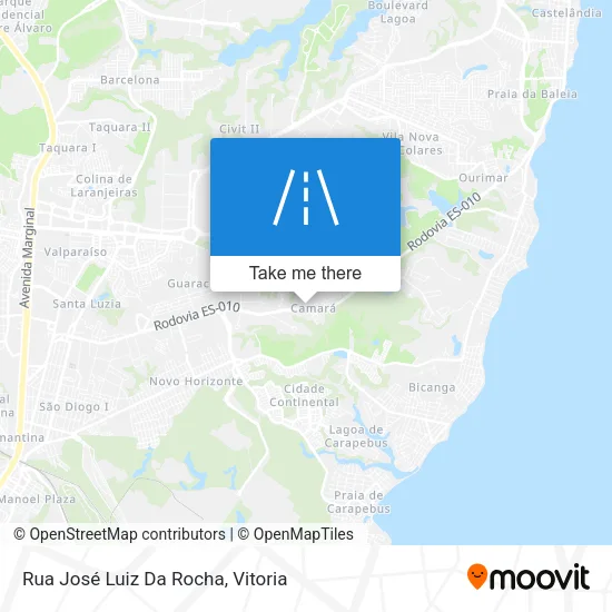Rua José Luiz Da Rocha map
