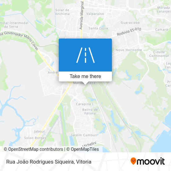 Rua João Rodrigues Siqueira map