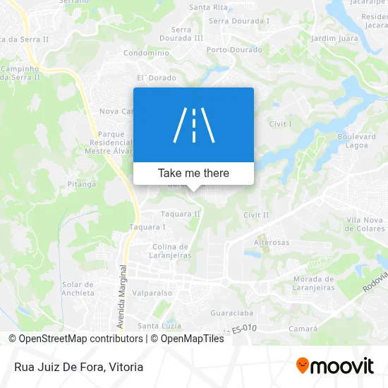 Rua Juiz De Fora map