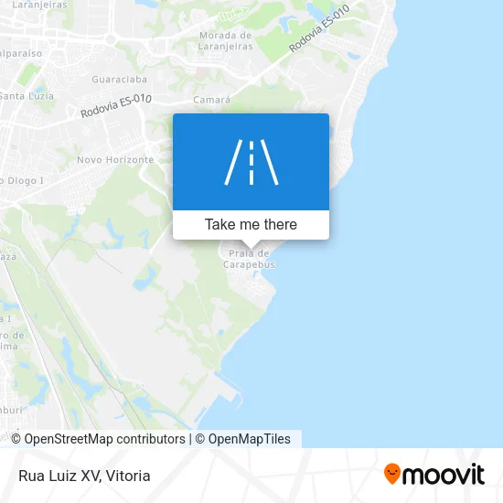 Rua Luiz XV map