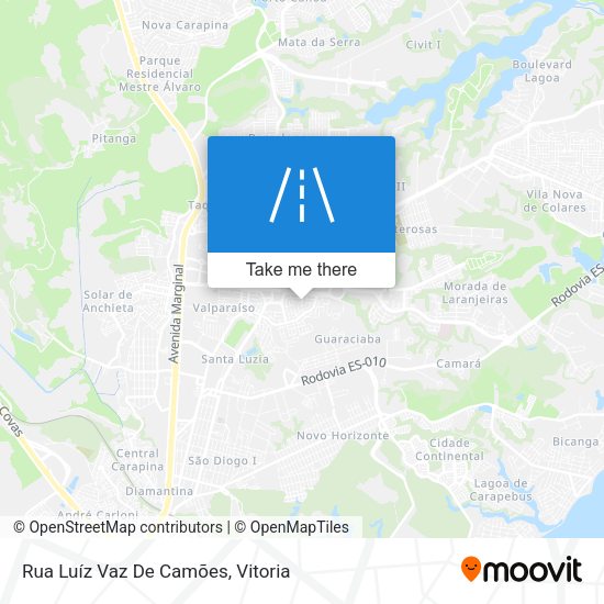 Rua Luíz Vaz De Camões map