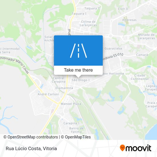 Rua Lúcio Costa map