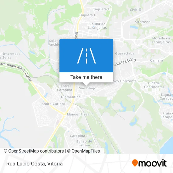 Rua Lúcio Costa map