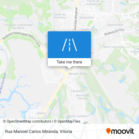 Rua Manoel Carlos Miranda map