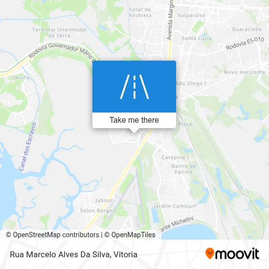 Rua Marcelo Alves Da Silva map