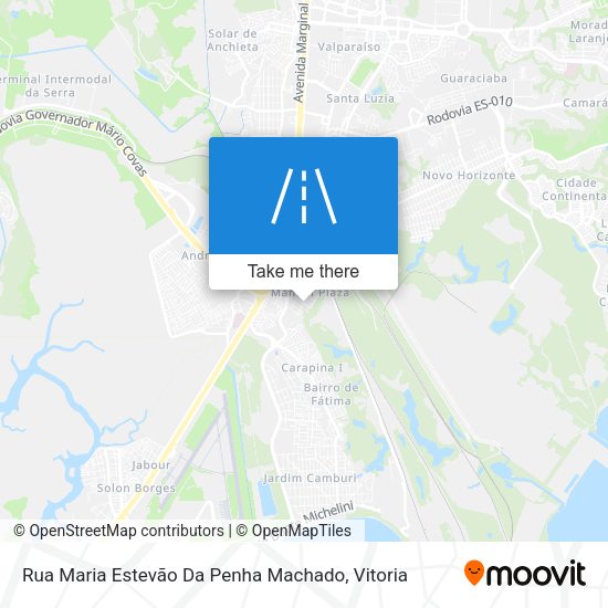 Rua Maria Estevão Da Penha Machado map