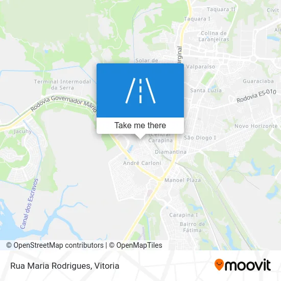 Rua Maria Rodrigues map