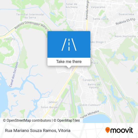 Rua Mariano Souza Ramos map
