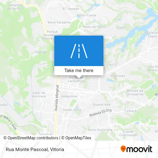 Rua Monte Pascoal map