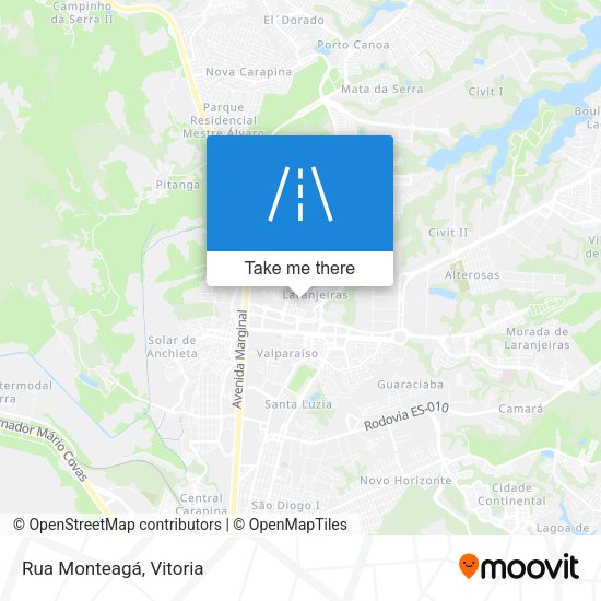 Rua Monteagá map
