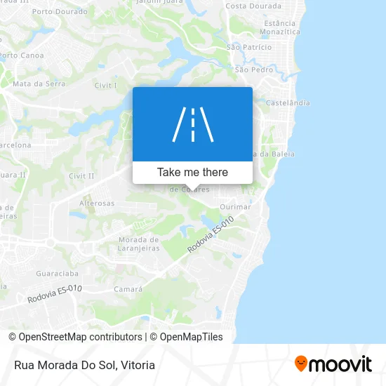 Rua Morada Do Sol map