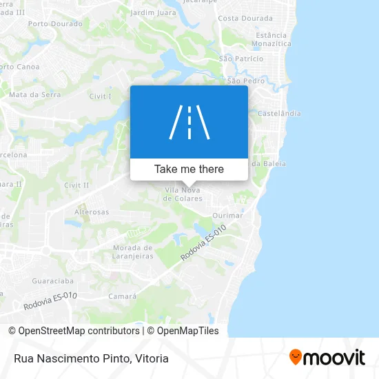 Rua Nascimento Pinto map