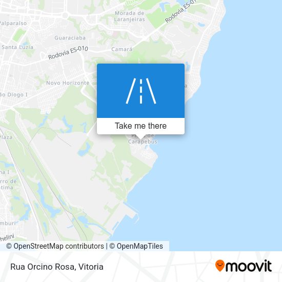 Rua Orcino Rosa map