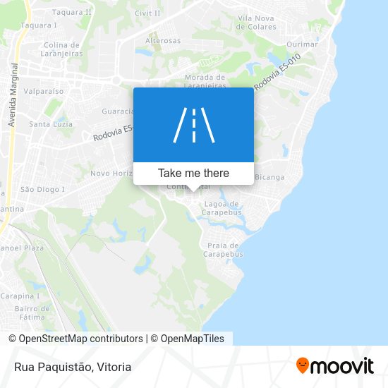 Rua Paquistão map