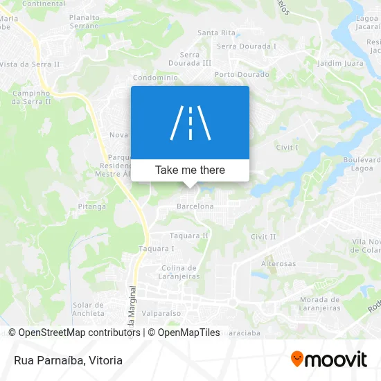 Rua Parnaíba map