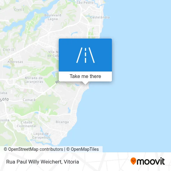 Rua Paul Willy Weichert map