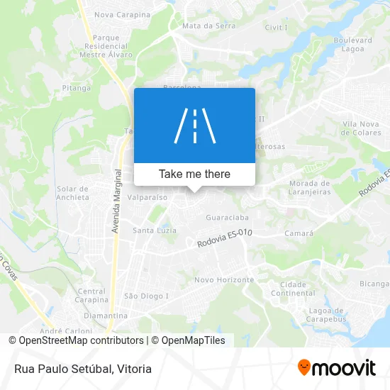 Rua Paulo Setúbal map