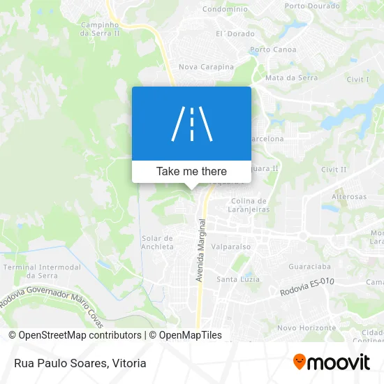 Rua Paulo Soares map