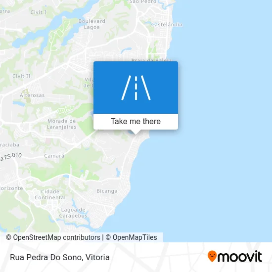Rua Pedra Do Sono map