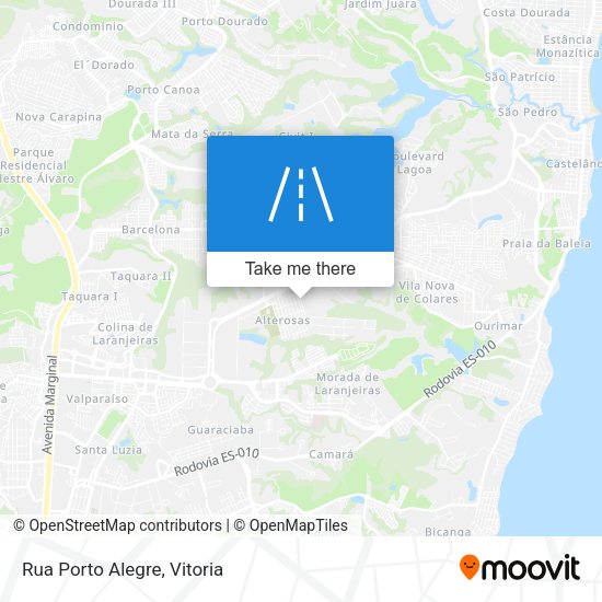 Rua Porto Alegre map