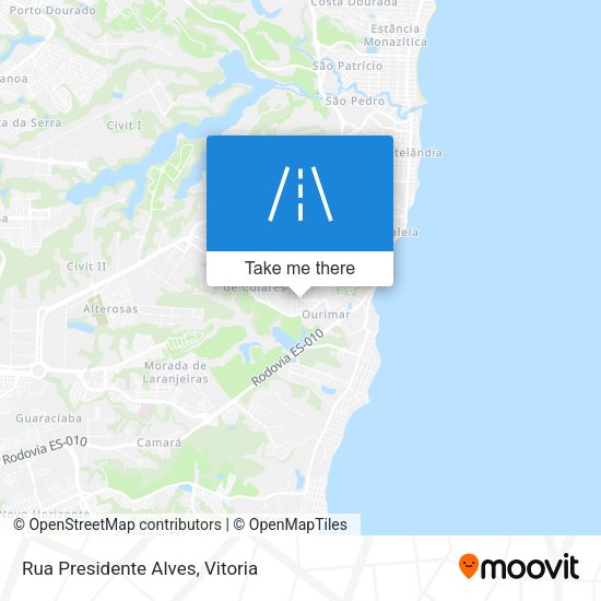 Rua Presidente Alves map