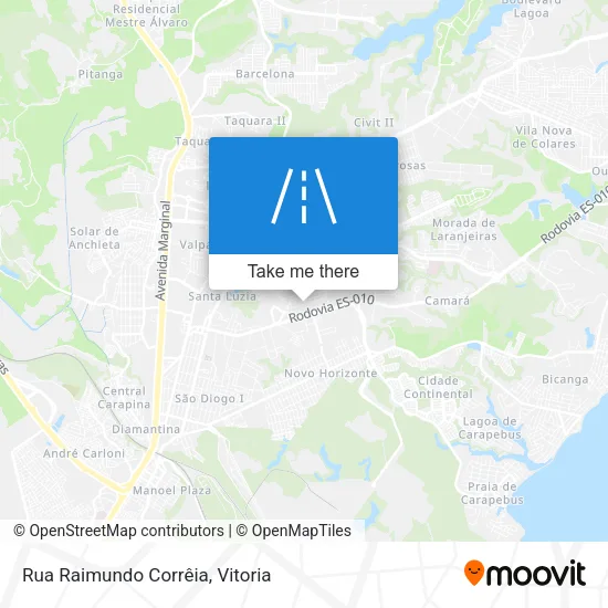 Rua Raimundo Corrêia map