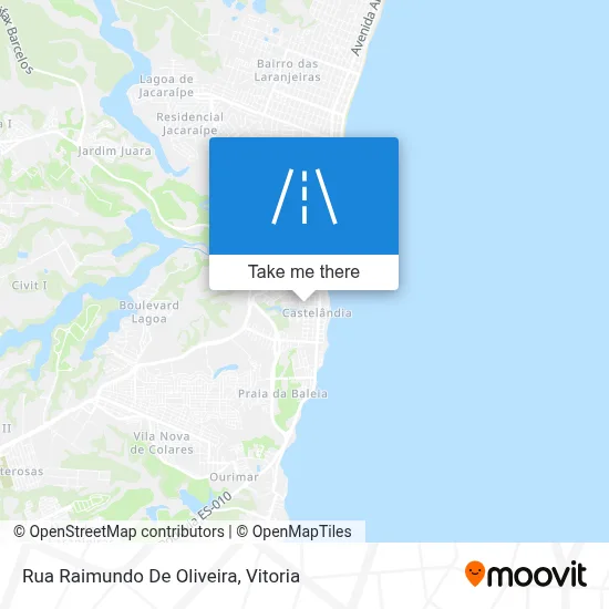 Rua Raimundo De Oliveira map