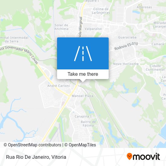Rua Rio De Janeiro map