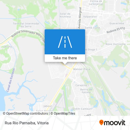 Rua Rio Parnaíba map
