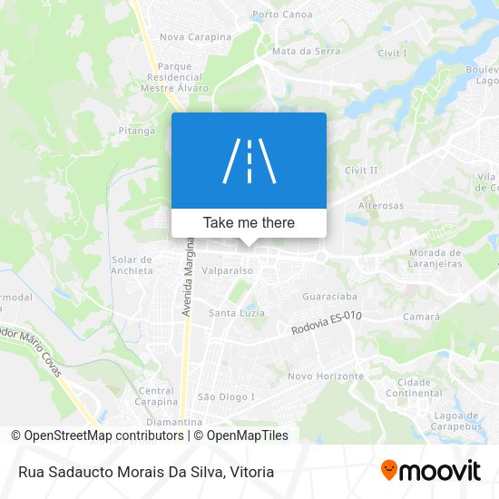 Rua Sadaucto Morais Da Silva map