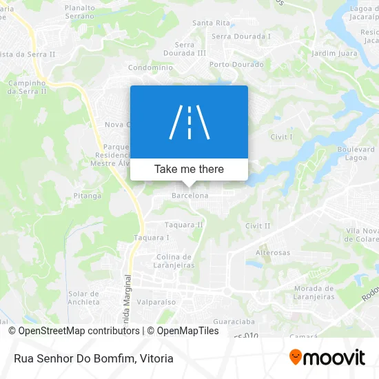 Rua Senhor Do Bomfim map
