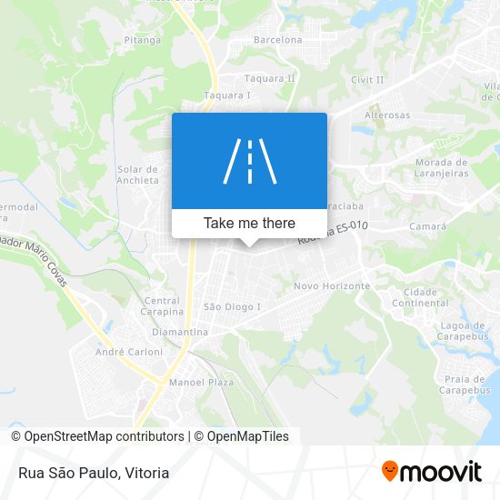 Rua São Paulo map