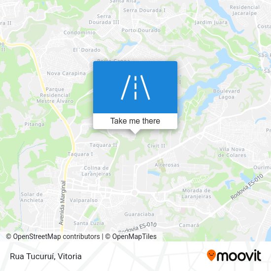 Rua Tucuruí map