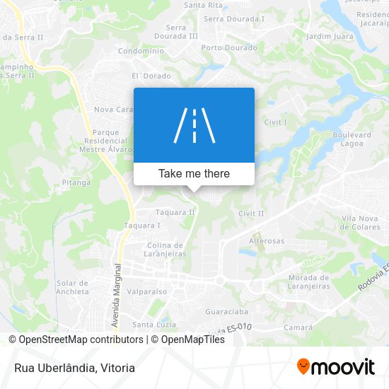 Rua Uberlândia map