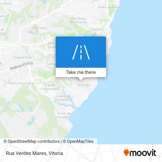 Rua Verdes Mares map