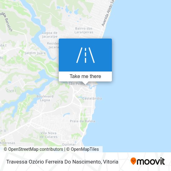 Travessa Ozório Ferreira Do Nascimento map