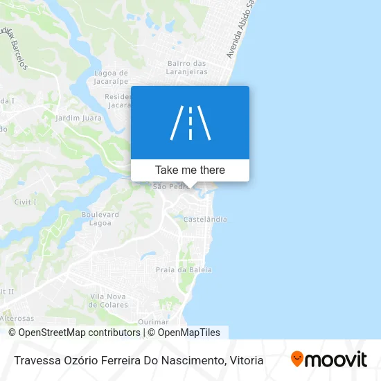 Travessa Ozório Ferreira Do Nascimento map