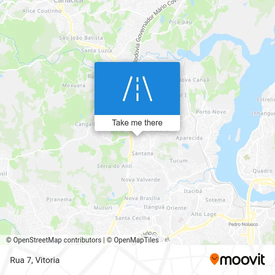 Rua 7 map