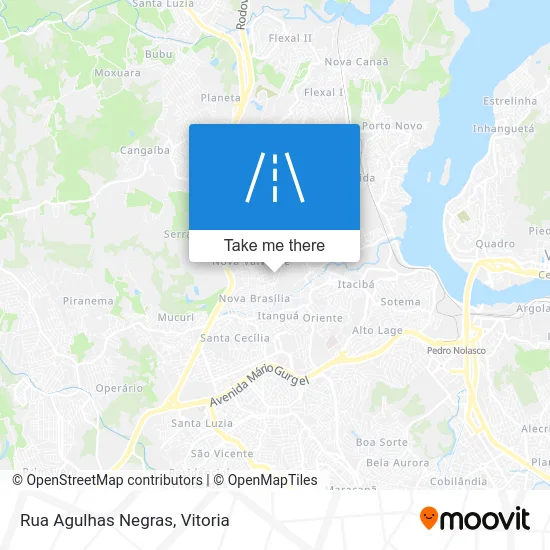 Rua Agulhas Negras map