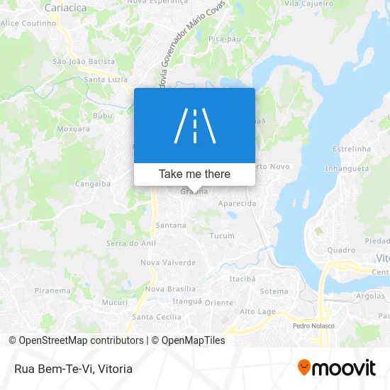 Rua Bem-Te-Vi map