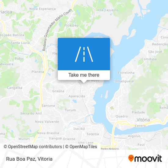 Rua Boa Paz map