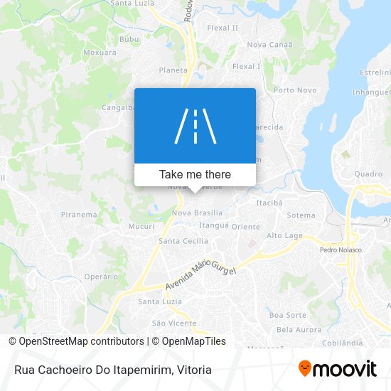 Rua Cachoeiro Do Itapemirim map